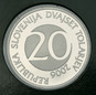Slovenian Tolar coin. Photo: Leon Vidic, source: UKOM